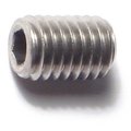 Midwest Fastener 8mm-1.25 x 12mm SA2 Stainless Steel Coarse Thread Cup Point Hex Socket Headless Set Screws 5PK 79678